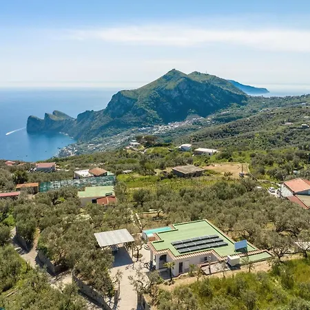 Rusinella Minimalist Retreat With Sea Views Villa Massa Lubrense